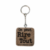 Porte-clé en bois surcyclé