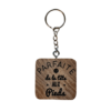 Porte-clé en bois surcyclé