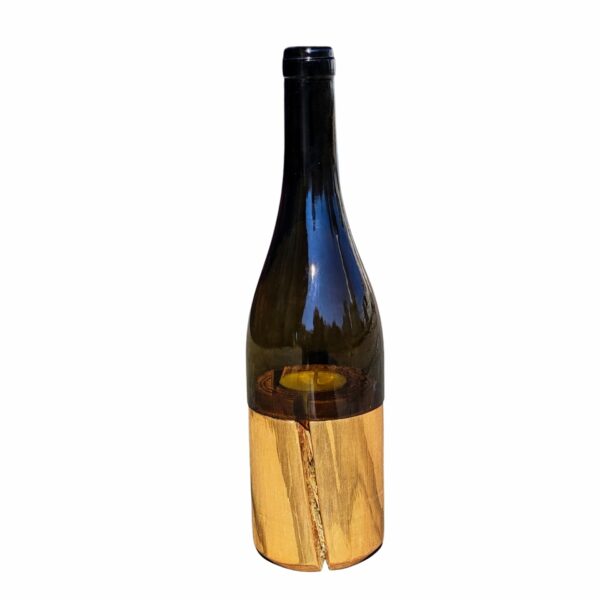 Porte-bougie bouteille