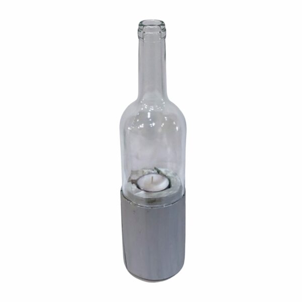 Porte-bougie bouteille