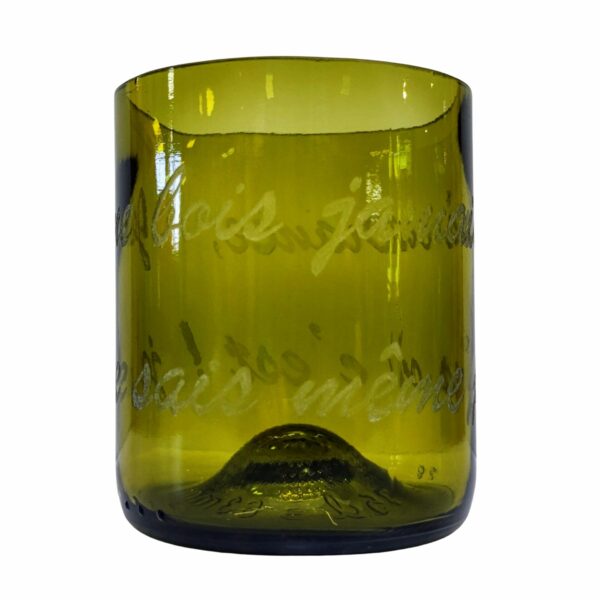 Verre en bouteille surcyclée – Image 5