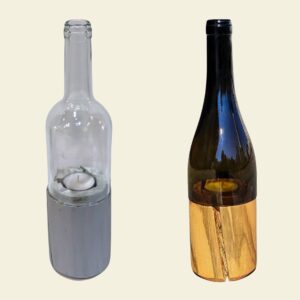 Porte-bougie Bouteille